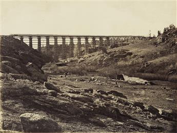 ANDREW J. RUSSELL (1829-1902) Dale Creek Bridge, General View * Eastern Approach to Dale Creek Bridge.